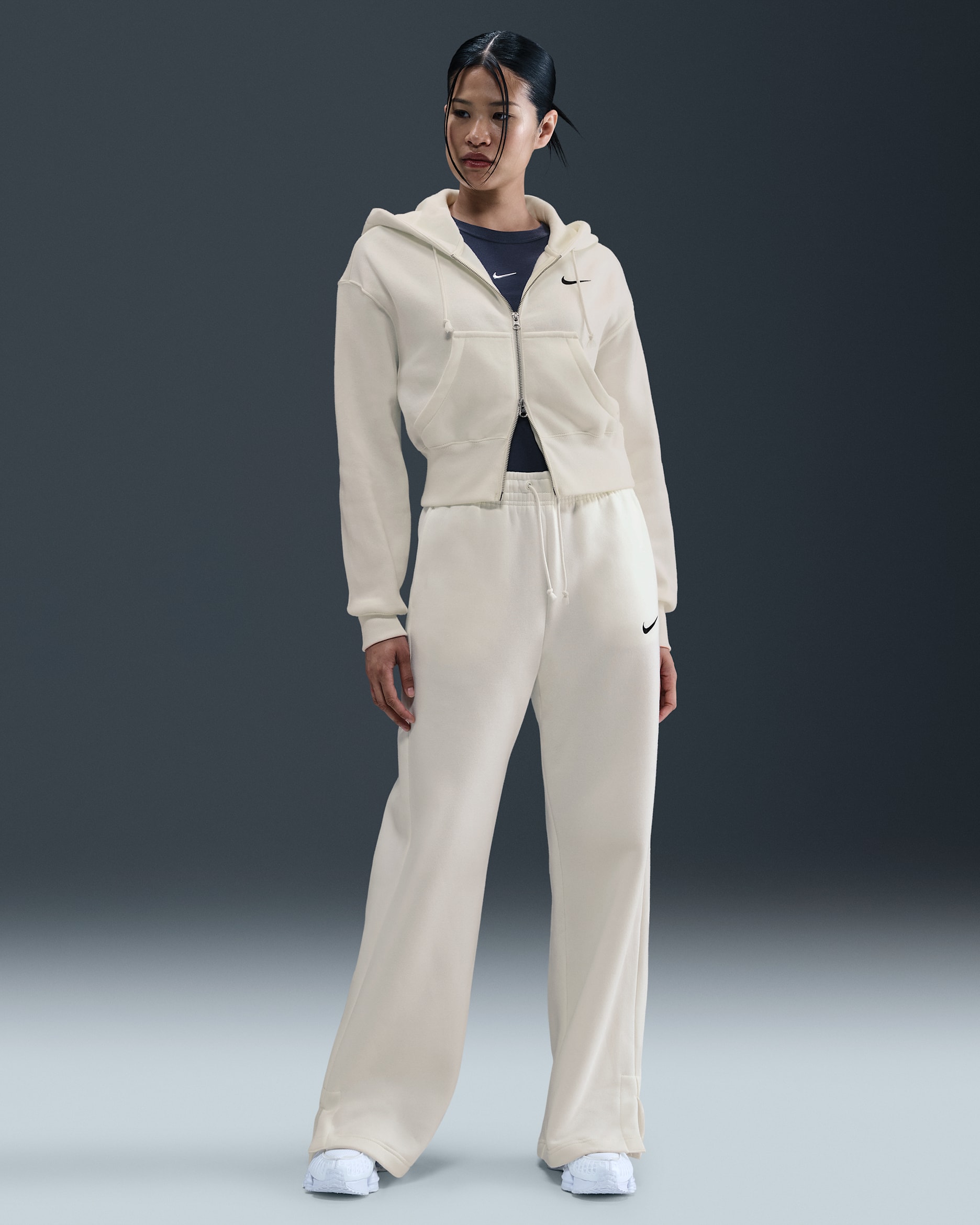 Nike Sportswear Phoenix Fleece Women's High-Waisted Wide-Leg Pants